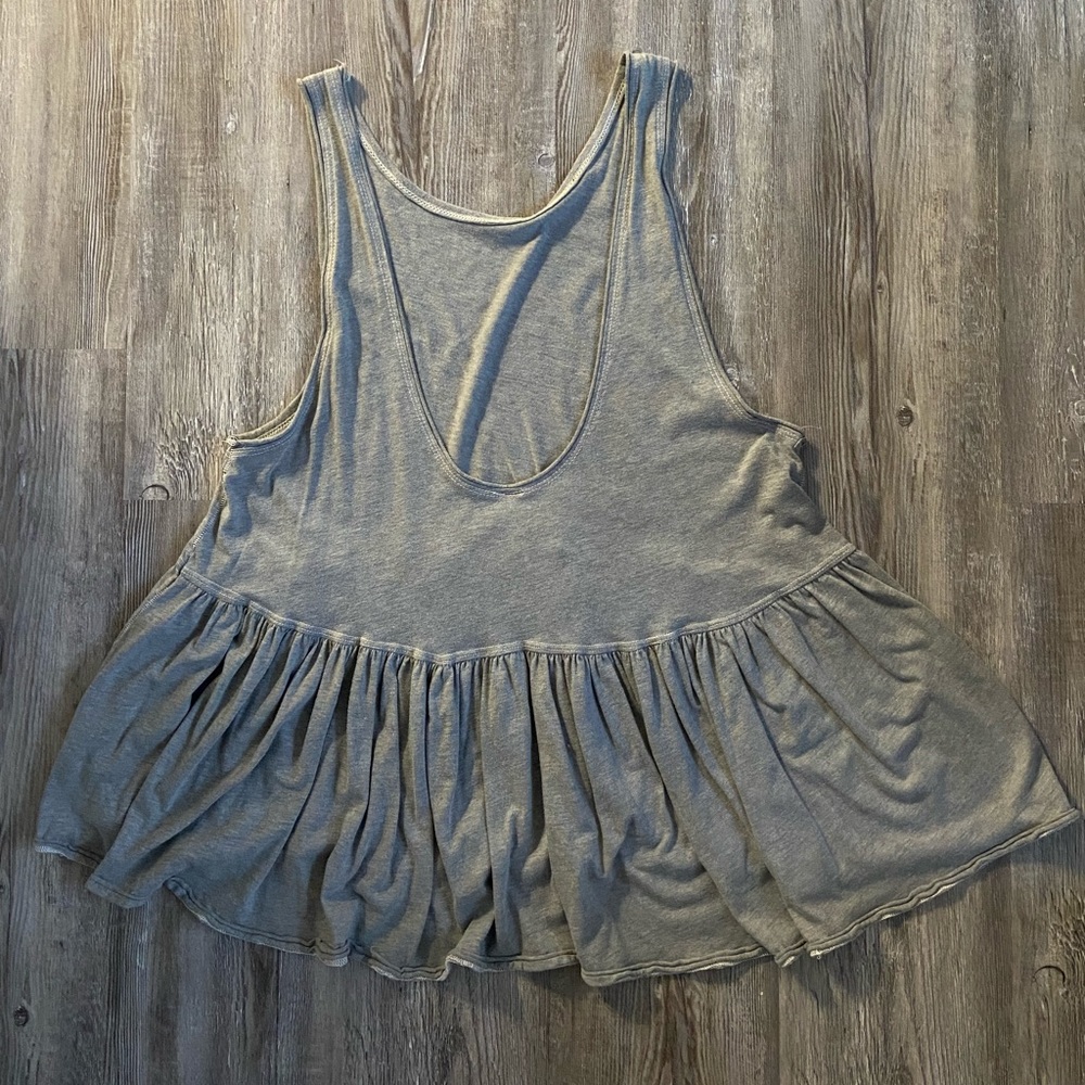We The Free Grey Tank Top Size S